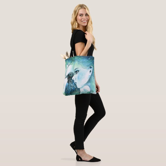 Raven Tote Bag (On Model)