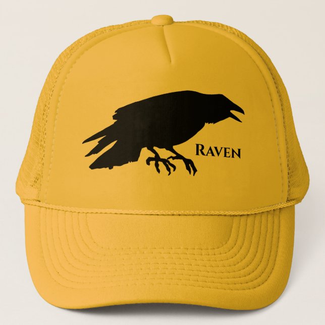 Raven Trucker Hat (Front)