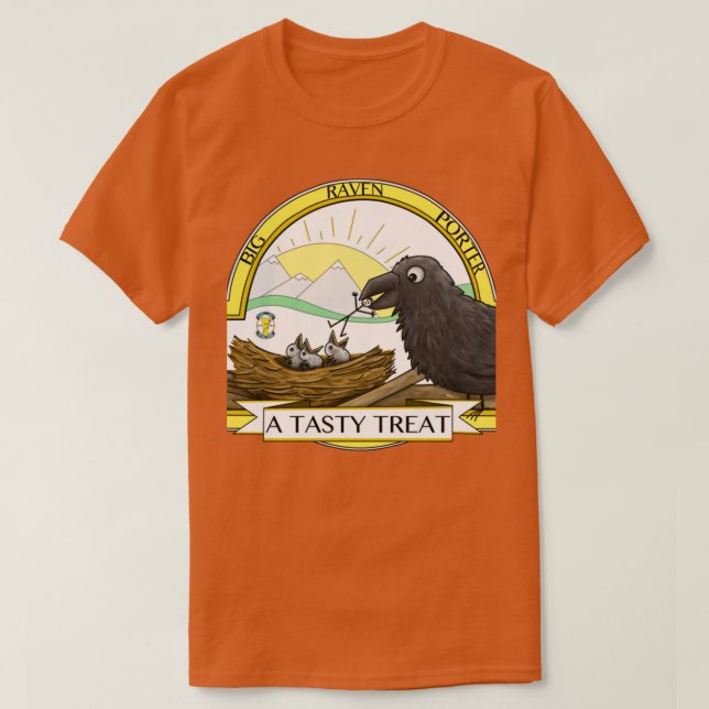 Raven TShirtBig Raven T-Shirt (Design Front)