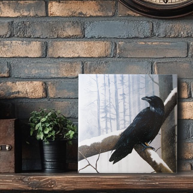 Raven Winter Messenger Tile (Creator Uploaded)