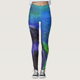 Raven With An Attitude Leggings