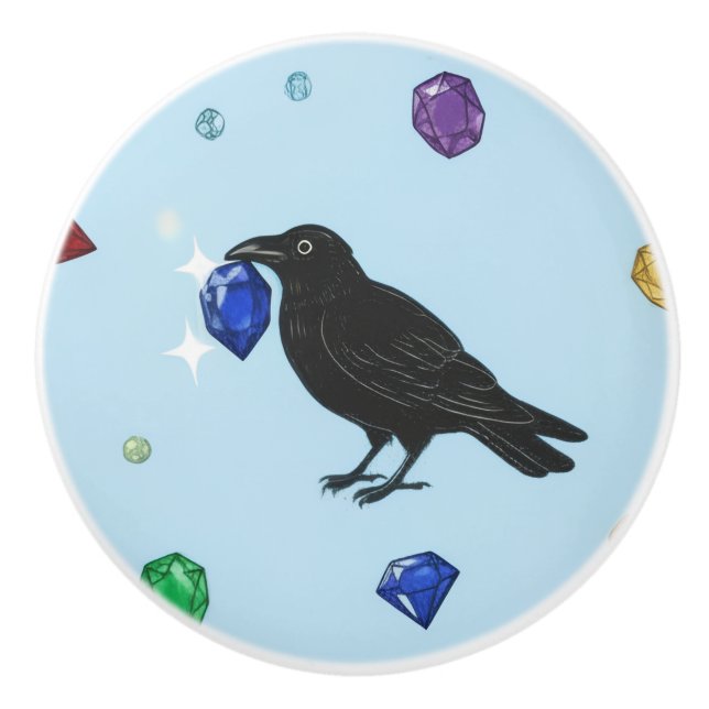 Raven with jewel door pull (Front)