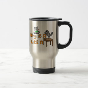Raven Writing Desk - Travel Mug