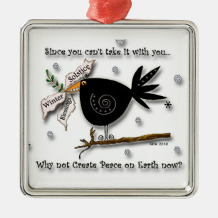 RavenBlessings Metal Tree Decoration