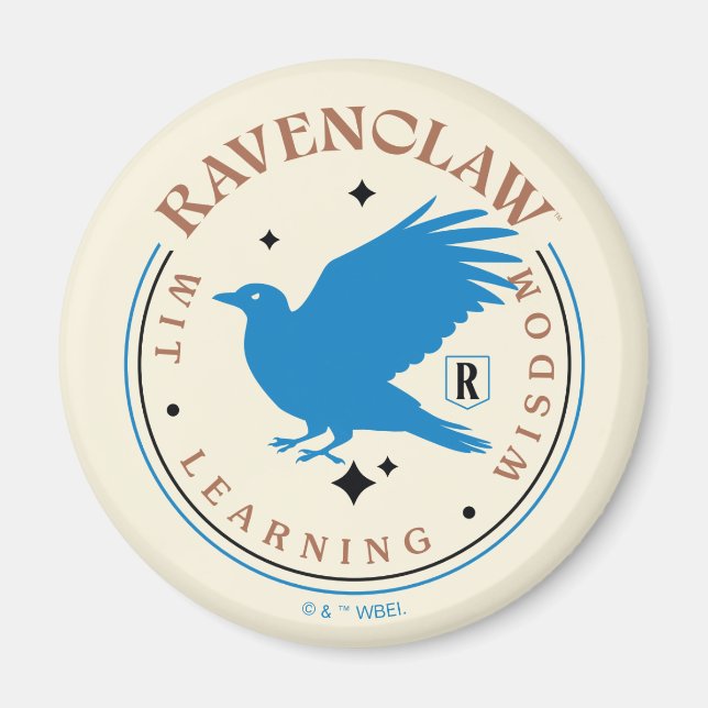 RAVENCLAW™ Blue Eagle House Pride Badge Magnet (Front)