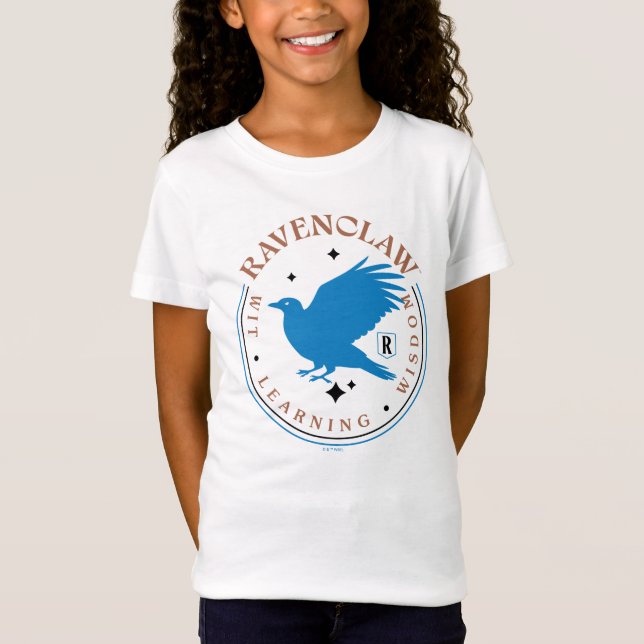 RAVENCLAW™ Blue Eagle House Pride Badge T-Shirt (Front)
