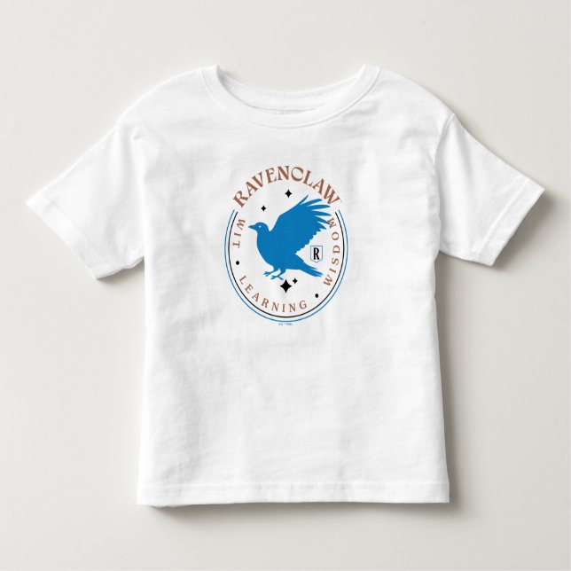 RAVENCLAW™ Blue Eagle House Pride Badge Toddler T-Shirt (Front)