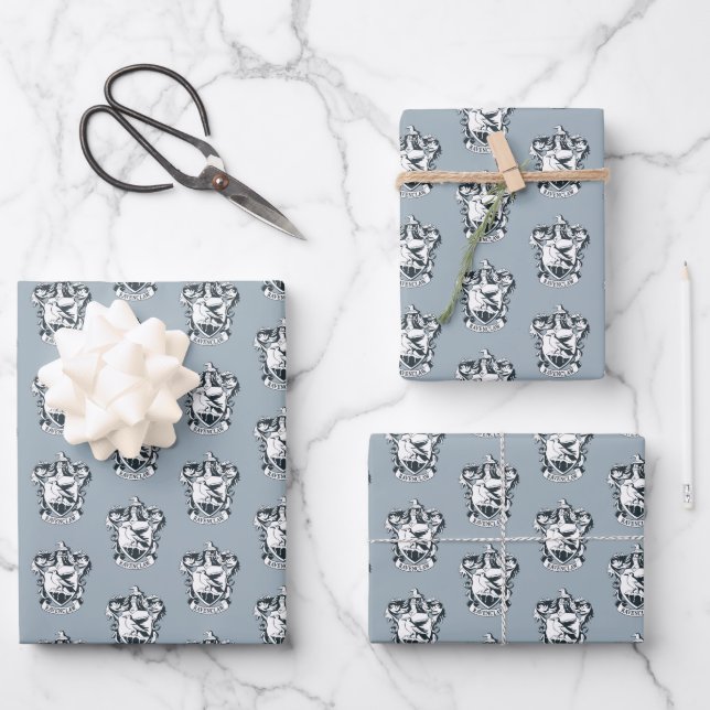 Ravenclaw Crest Wrapping Paper Sheet (Front)
