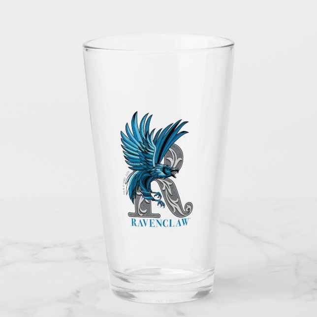 RAVENCLAW™ Crosshatched Emblem Glass (Front)