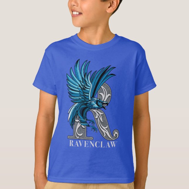 RAVENCLAW™ Crosshatched Emblem T-Shirt (Front)