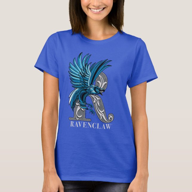 RAVENCLAW™ Crosshatched Emblem T-Shirt (Front)