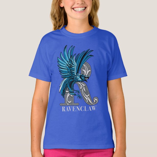 RAVENCLAW™ Crosshatched Emblem T-Shirt (Front)