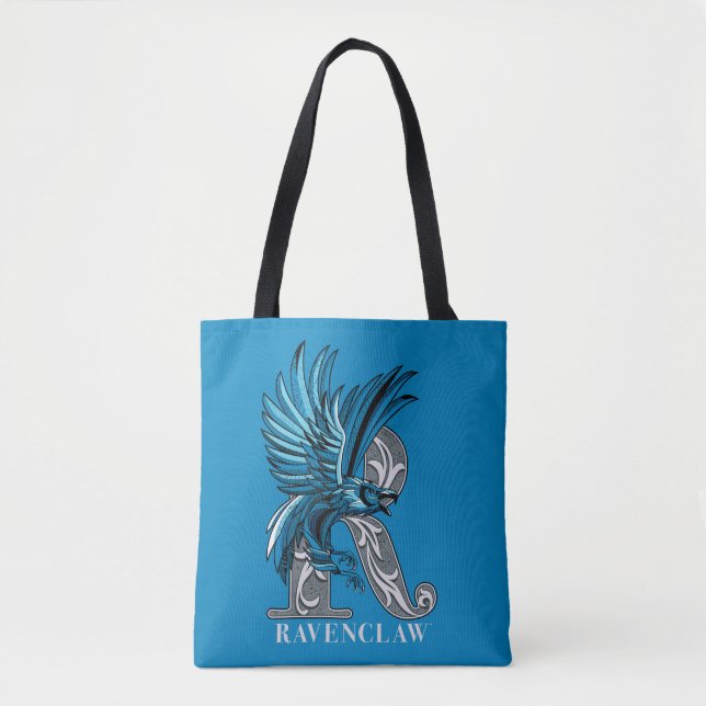 RAVENCLAW™ Crosshatched Emblem Tote Bag (Front)