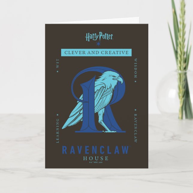 RAVENCLAW™ House Clever and Creative Card (Front)