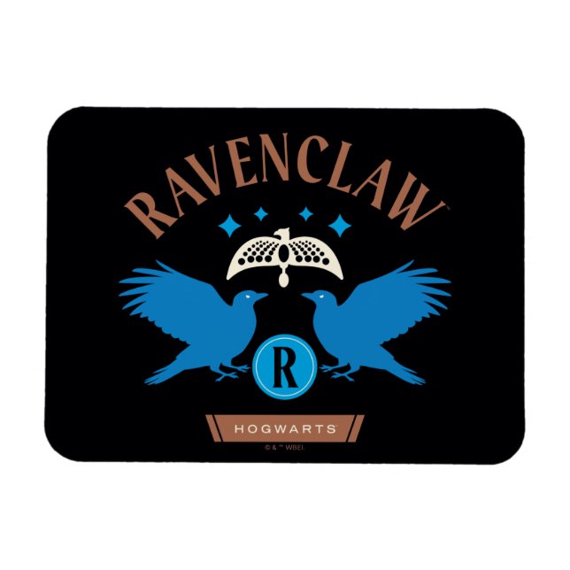 RAVENCLAW™ House Double Eagle Diadem Graphic Magnet (Horizontal)