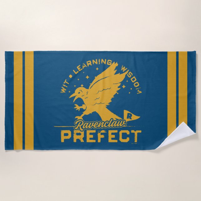 RAVENCLAW™ Prefect Badge Beach Towel (Front)