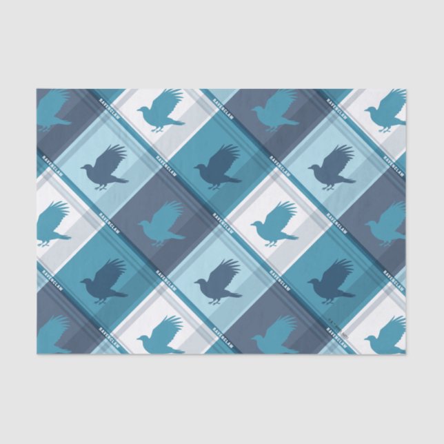 RAVENCLAW™ Tartan Plaid Pattern Tissue Paper (Front)