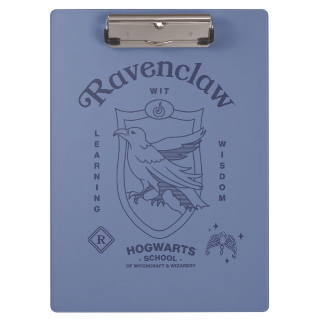 RAVENCLAW™ Wit Learning Wisdom Crest Clipboard (Front)