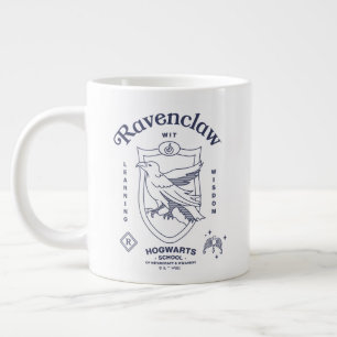 RAVENCLAW™ Wit Learning Wisdom Crest Large Coffee Mug