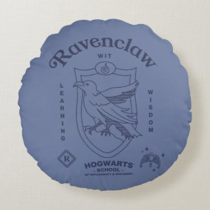 RAVENCLAW™ Wit Learning Wisdom Crest Round Cushion