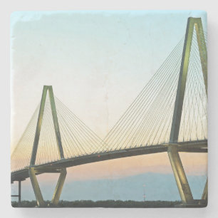 Ravenel Bridge Coaster, Charleston, South Carolina Stone Coaster