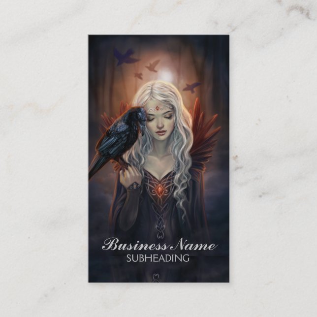 Ravenkin Business Card (Front)