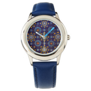 RAVENNA BYZANTINE MOSAICS,STARS,BLUE STARRY NIGHT WATCH