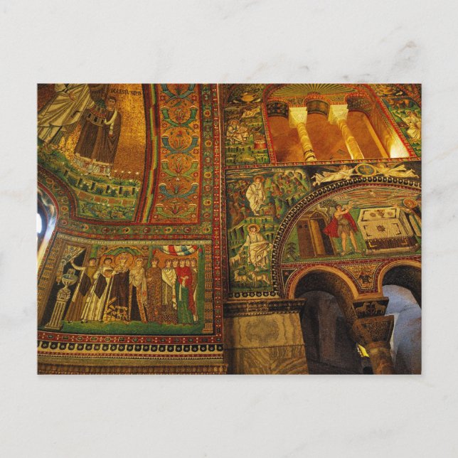 Ravenna, Italy Mosaics Postcard (Front)