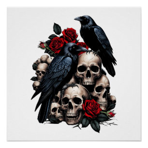 Ravens and Roses: A Gothic Symphony Poster