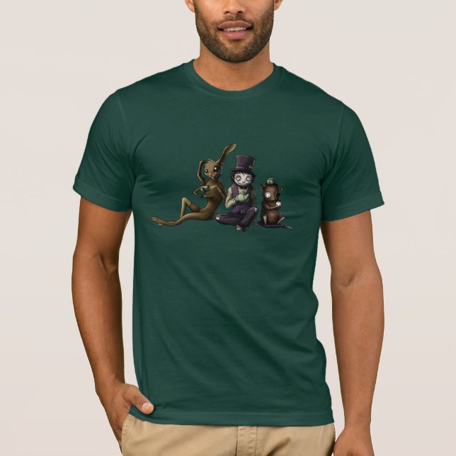 "Ravens and Writings Desks" T-Shirt (Front)