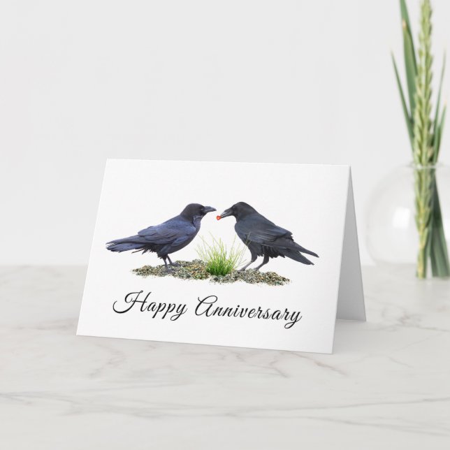 Ravens Anniversary Card (Front)