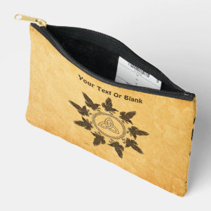Ravens Circle Dance Accessory Pouch