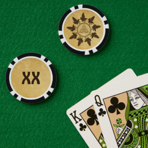 Ravens Circle Dance Poker Chips