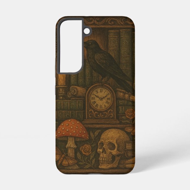 Raven's Desk Samsung Galaxy S22 Case (Back)