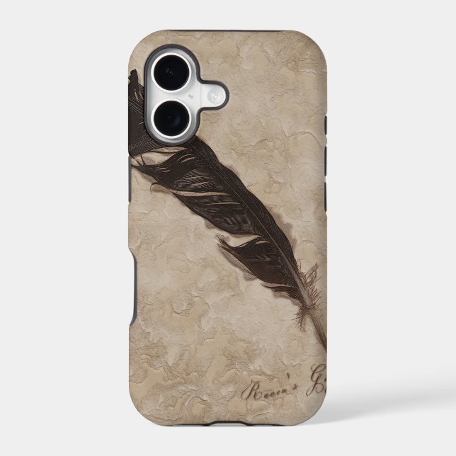 Raven's Feather Bird-lover Crow design (Back)