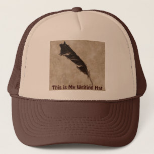 Raven's Feather Bird-lover Crow design Trucker Hat