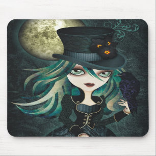 Raven's Moon Mousepad