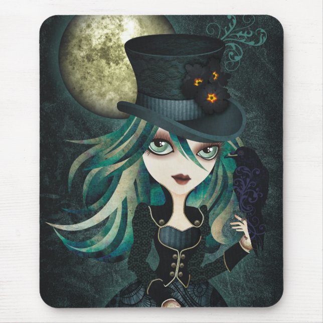 Raven's Moon Mousepad (Front)