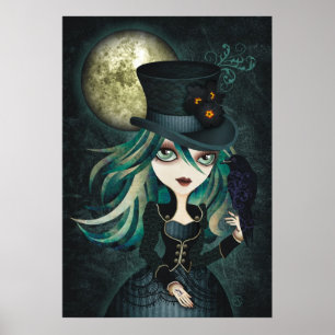 Raven's Moon Wall Art