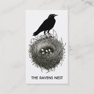 Raven's Nest Business Or Profile Cards