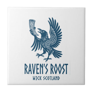 Raven's Roost Pub Wick Scotland Tile