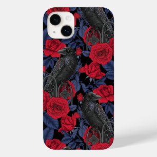 Raven's secret. Dark and moody gothic illustration Case-Mate iPhone 14 Plus Case