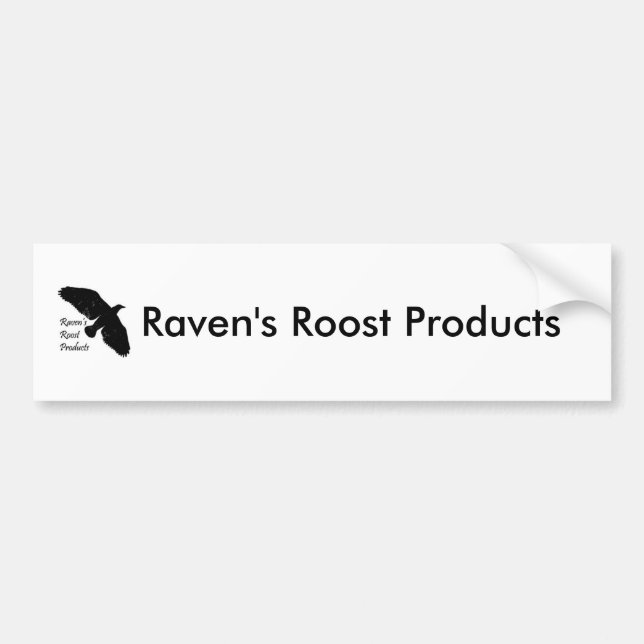 ravensroost, Raven's Roost Products Bumper Sticker (Front)