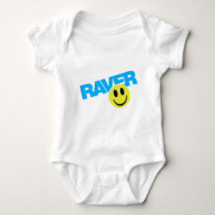 Raver - Raver Music DJ Clubbing Rave Baby Bodysuit