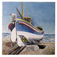 Ravilious - Lifeboat at Adelburgh, fine art