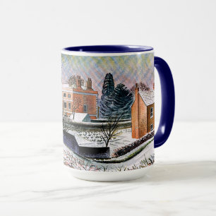 Ravilious - Vicarage in Winter, fine art Mug