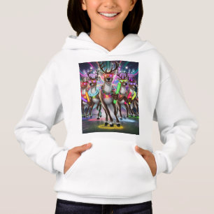 Raving Reindeer: Neon Christmas Party Vibes