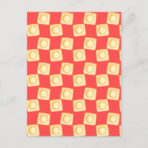 Ravioli Delicious Pasta Postcard