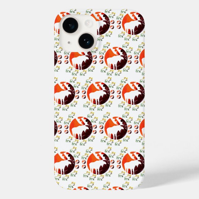 ravishing elks Case-Mate iPhone case (Back)