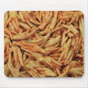 Raw Chicken Feet Mouse Pad